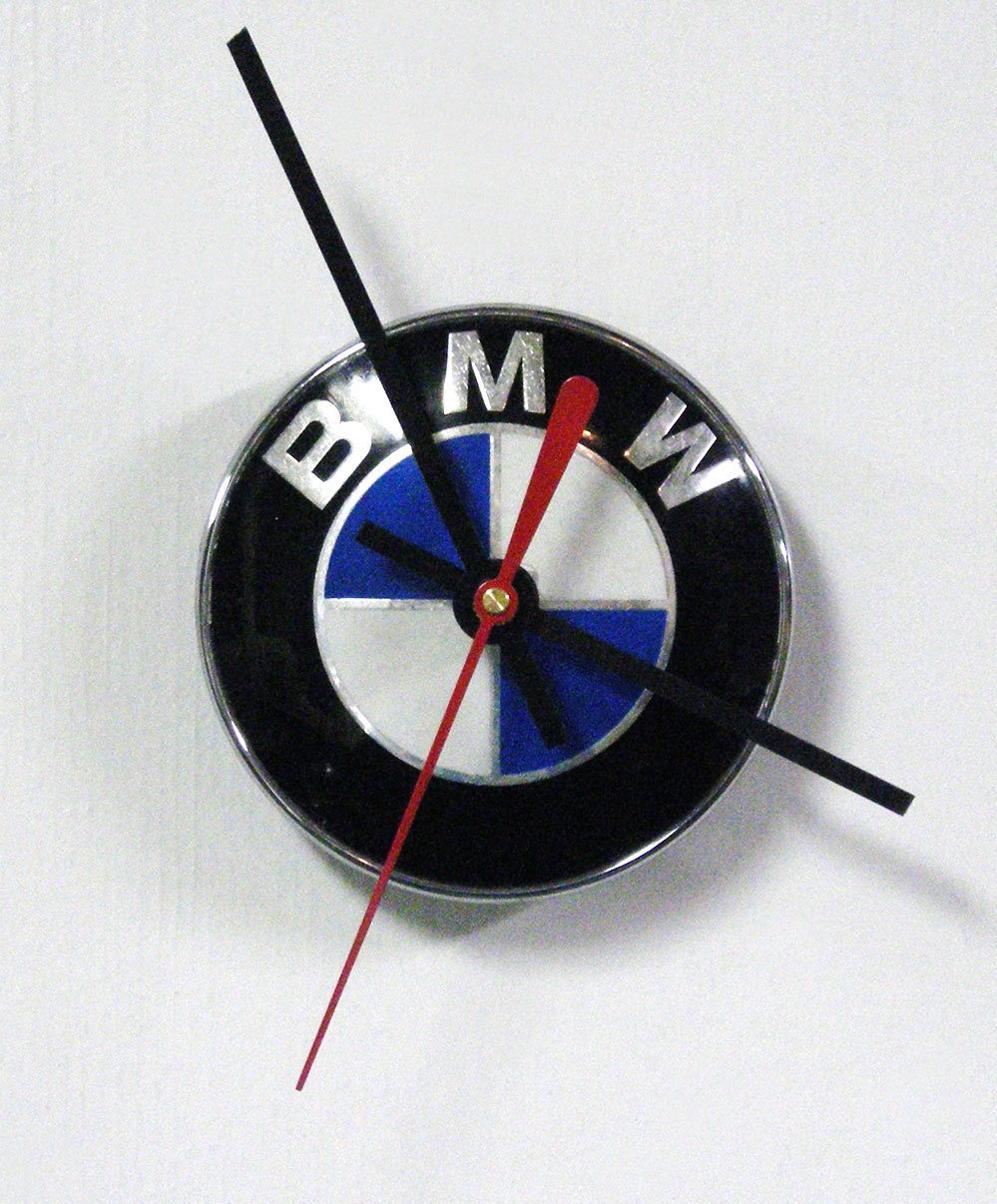 Bmw mini clock wall