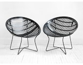 Vintage Solair Basket Chair - Mid Century, Modern, Retro, Eames