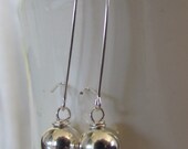 Sterling silver balls on Sterling Earwires