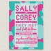 Bright - Cheerful and modern wedding invitation on pearl linen paper