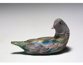 Looking Back - Ceramic Bird