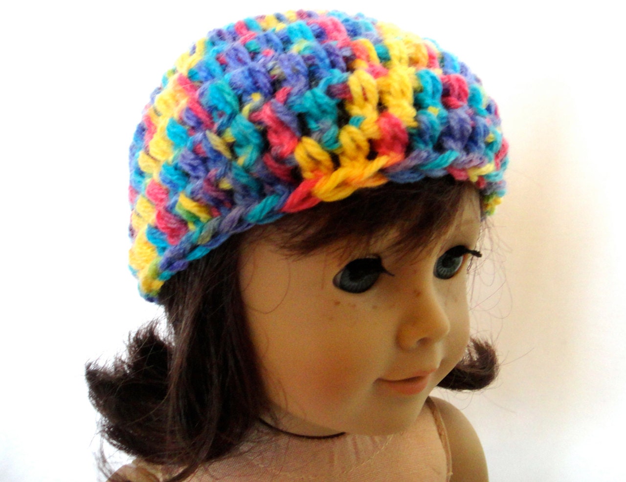 Beanie Hat Rainbow American Girl Doll