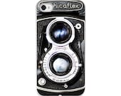 gift under 50 iPhone Case 4 4s yashica vintage camera iPhone cover cell phone iPhone case nature black blue fine art photography