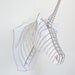 Merlin Jr.- Medium Unicorn Trophy- White or Brown