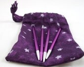 Llop-Off Mini Needles 3.5 inch DPNs Set of 4 With Cloth Bag Sizes US 0-9