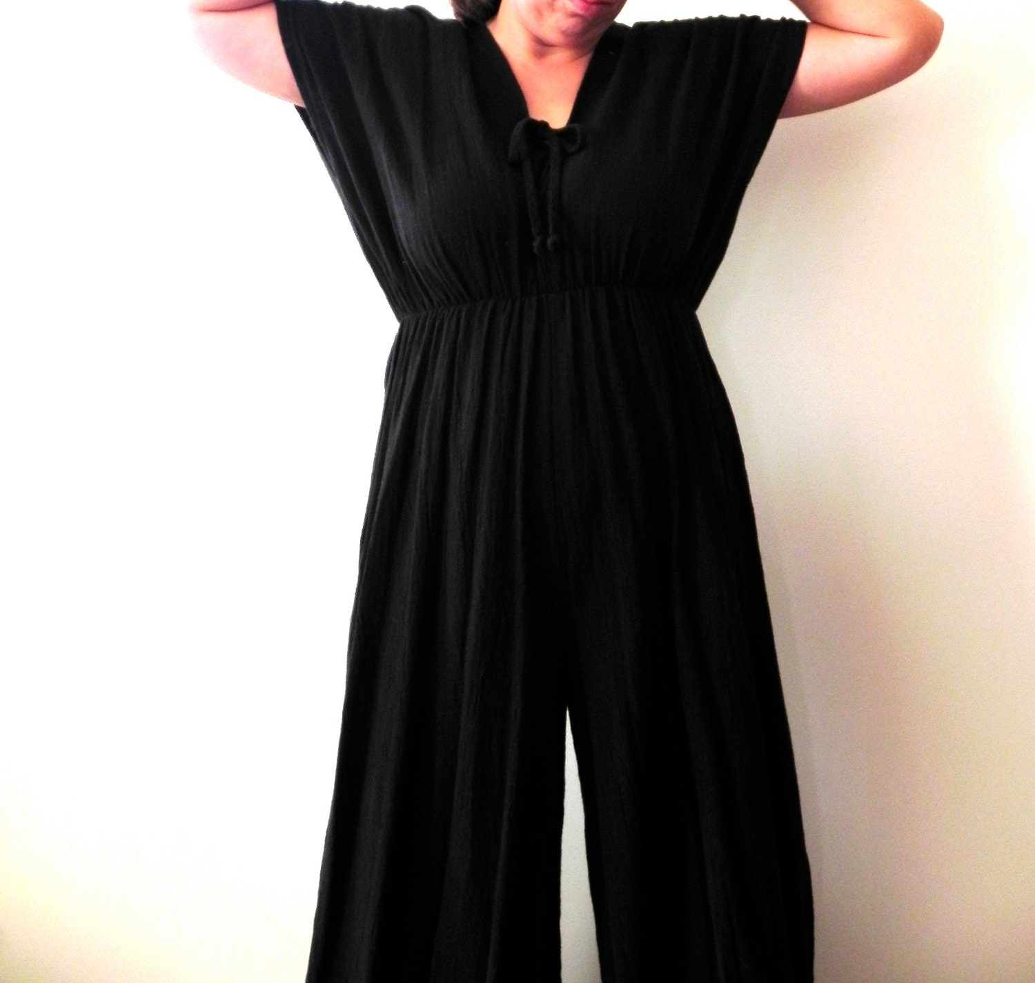 Black Leisure Pant Suit