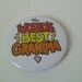 World's Best Grandma Pinback Button