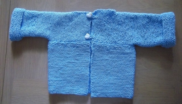 Knitted Cardigan for Baby Boy