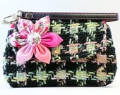 Clutch, Wallet, Fabric Cases, Fabric Wallet, Gadget Wallet iPhone Samsung Galaxy, Cell Phone Case, Padded