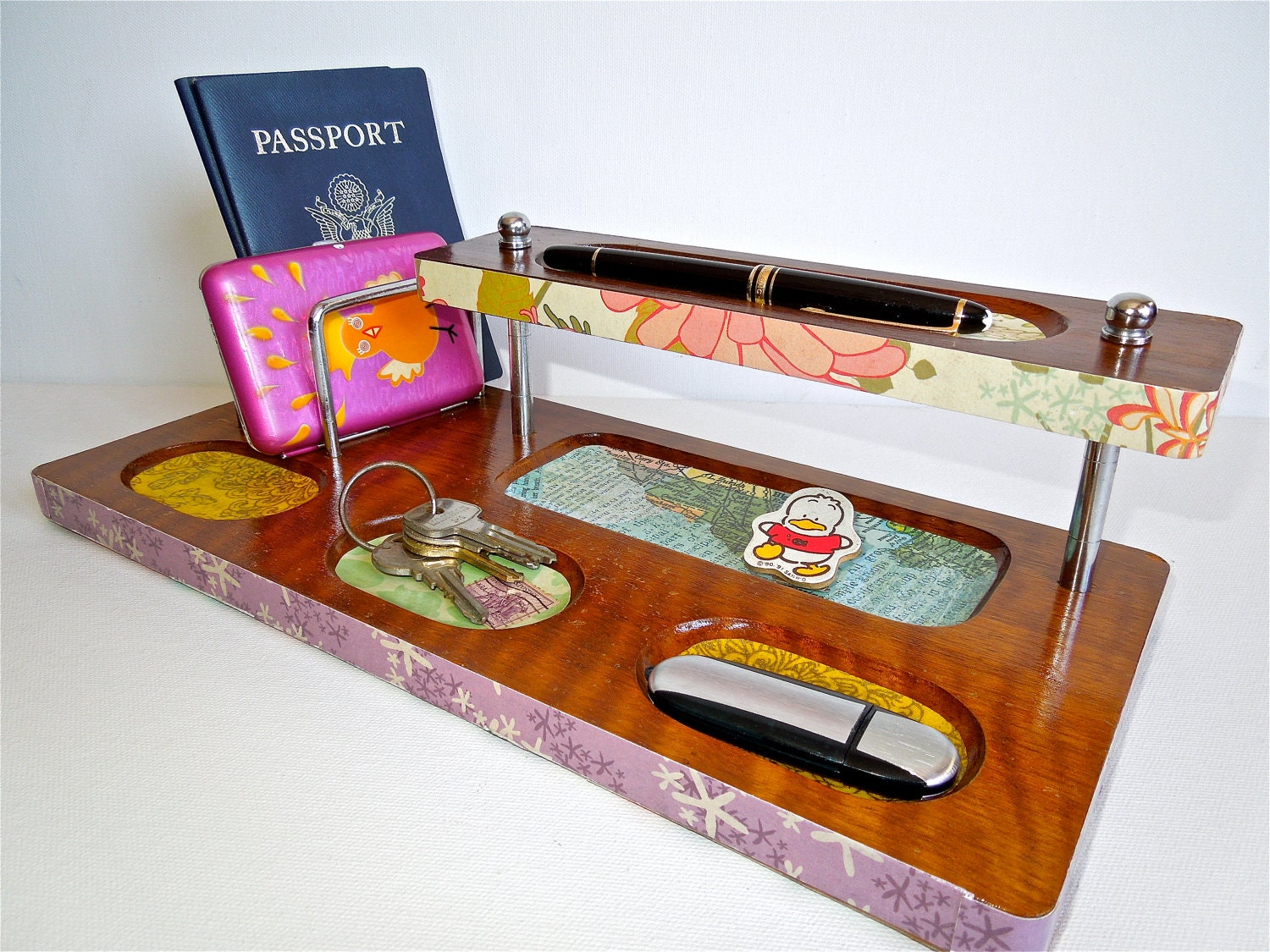 Office Vintage Desk Organizer
