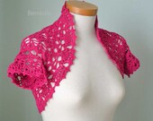 INSTANT DOWNLOAD, QUINTY, Crochet shrug pattern pdf