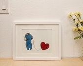 LISTEN - 8x10 - illustration print