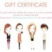 GIFT CERTIFICATE - Custom Portrait