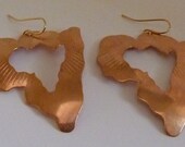 Africa Earrings Pure Copper