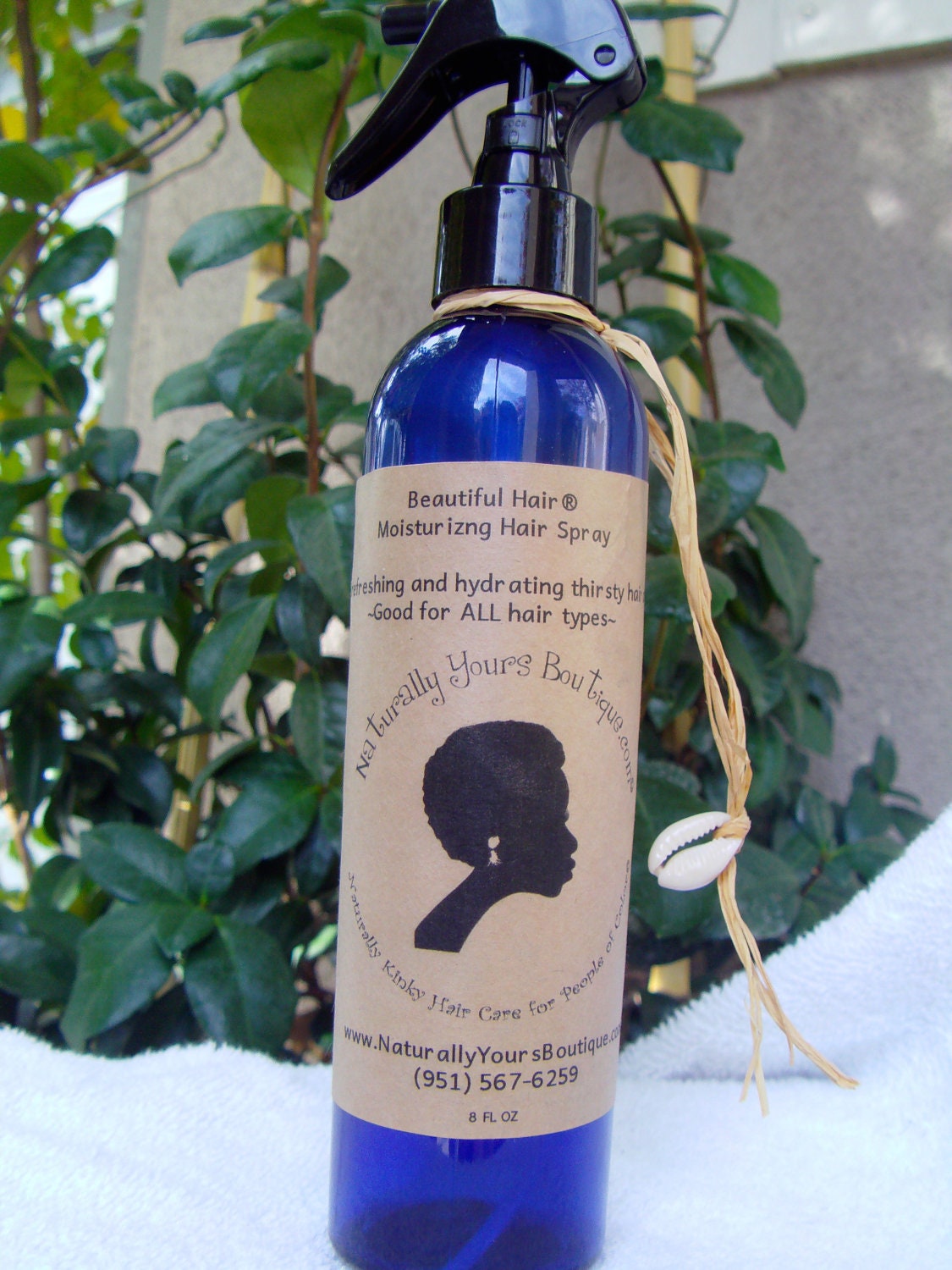 Beautiful Hair... Moisturizing Hair Spray