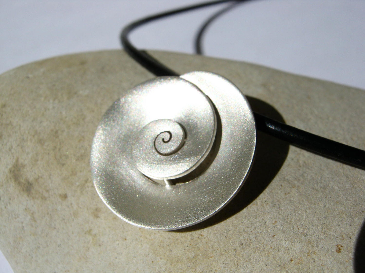 Nautilus pendant - Sterling Silver