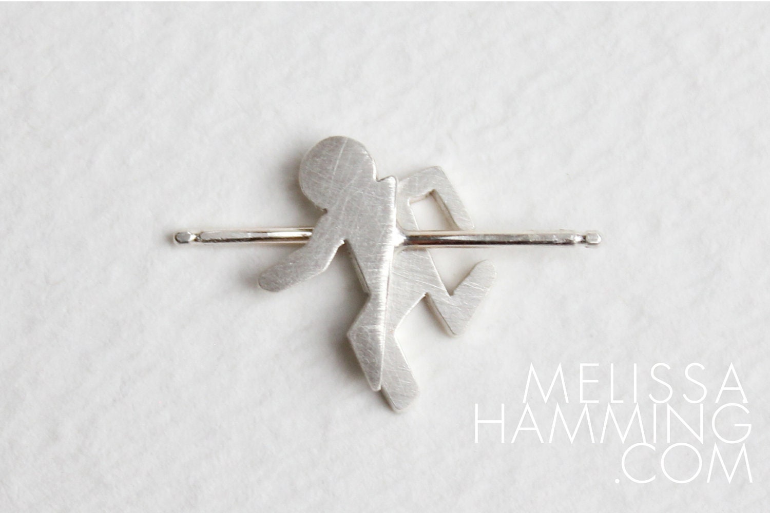 Handmade Portal Studs: In One Ear and Out The Other - Portal 2 Inspired Sterling Silver Earrings / Posts