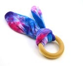 Teething Toy Baby Bamboo Velour