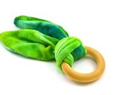 Teething Toy Baby Bamboo Velour
