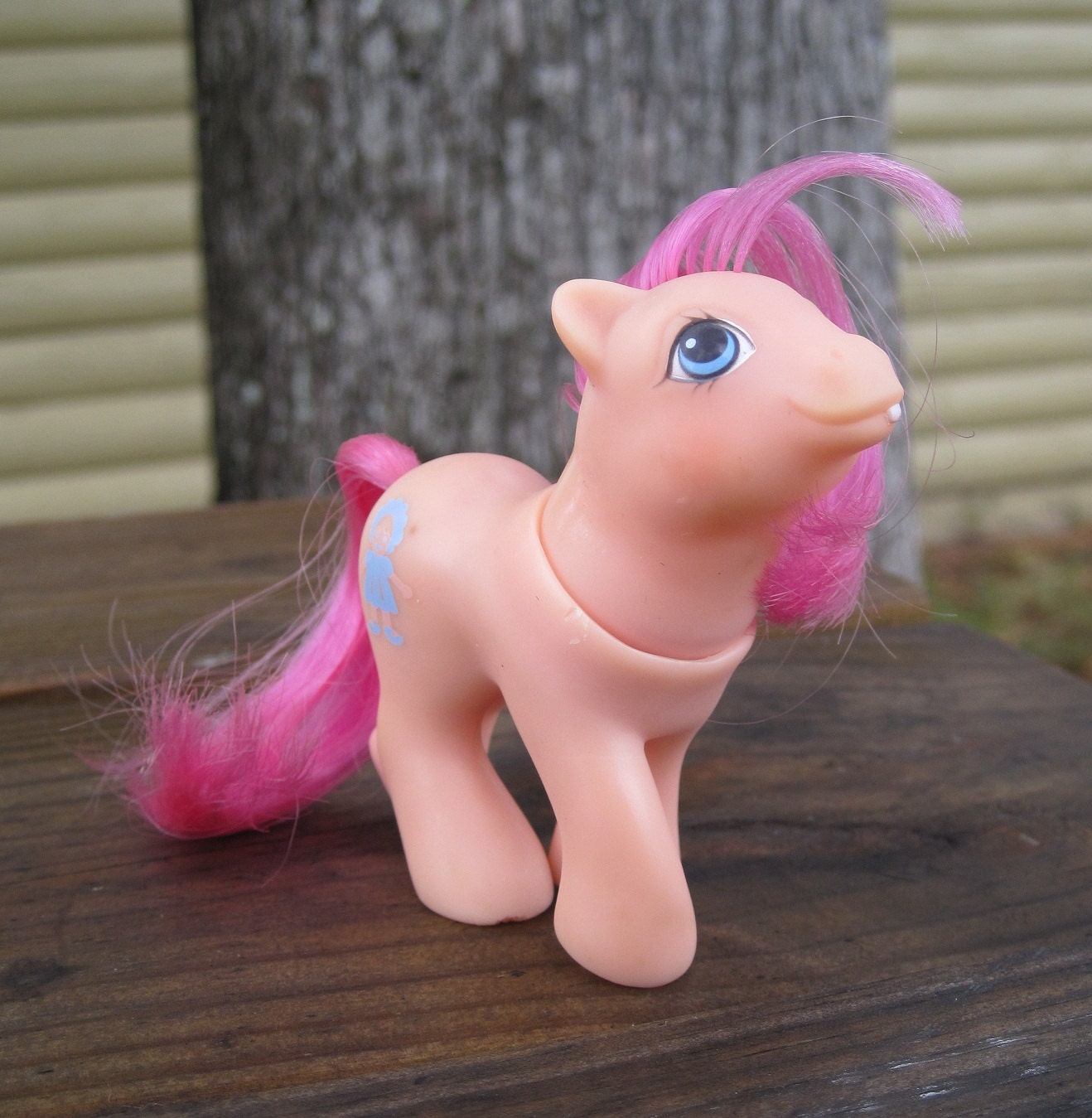 Vintage 1980s My Little Pony - G1 Peek-a-Boo Baby Sweet Stuff