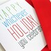 Politically Correct Christmas Holiday Greeting Card
