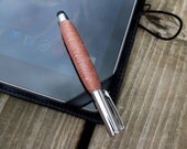 Macadamia Soft-Touch Stylus for your tablet or smartphone - with built-in pen