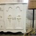 Painted Cottage Chic Shabby Romantic White Dresser