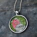 Map Pendant Necklace from Vintage Atlas Tokyo Japan