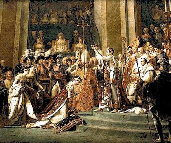 Crowning Napoleon