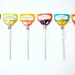 Greatest Hits - our most popular lolli pop flavors - 12 handmade candy lollipops