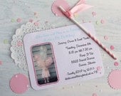 Frosted Photo Cards and Invitations