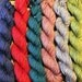 Six Silk Skeins and One Free Design