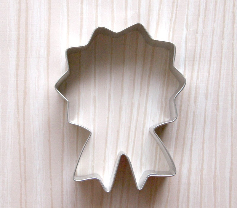 Prize Ribbon Cookie Cutter / Medallion Cookie Cutter Il_570xn