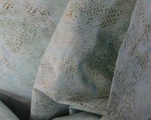 Bali HandPaints Sea Mist Small Seeds 100% Cotton Batik Fabric - 1 YD - FabricFascination