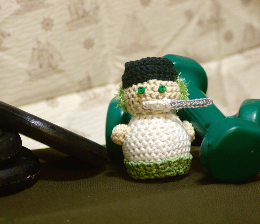 Hand-Crocheted One Piece Plushie - Roronoa Zoro