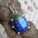 Vintage Enamel Tiny Silver Ladybug Charm from China