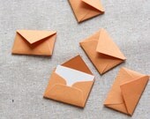 Tiny Love Notes - Red. Apple. Pumpkin. Plum. Rose. Chocolate.