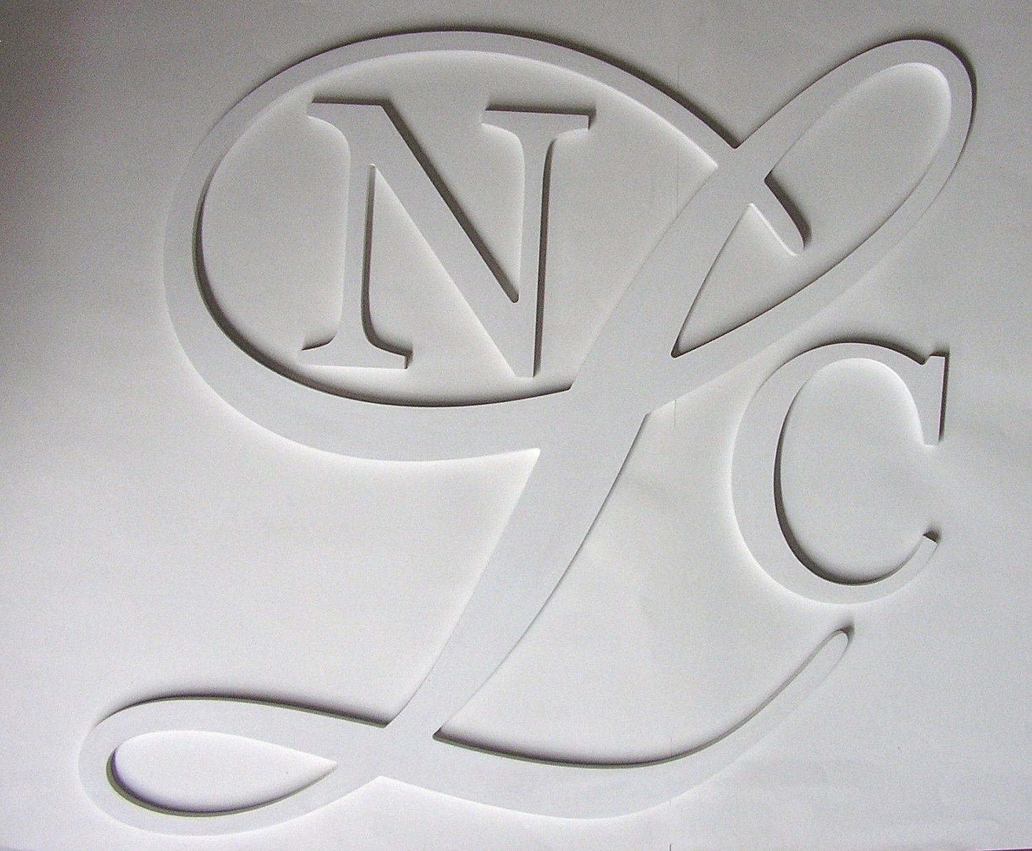 3 initial monogram generator ring