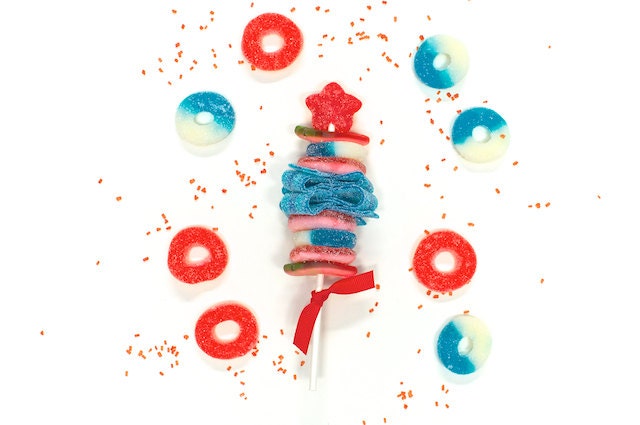 Mini Star Spangled Sweet Skewer - 12