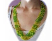 Twist Necklace, Beading Tutorial in PDF