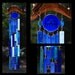 Recycled Beach Glass Inspired Wind Chimes - Rain On Me
