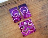 Vintaj Natural Brass altered pendants and charms