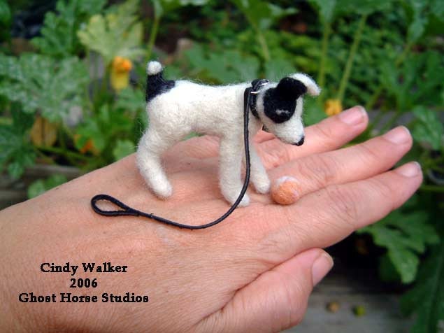 Custom Needle Felted Dog Portrait From Your Photos