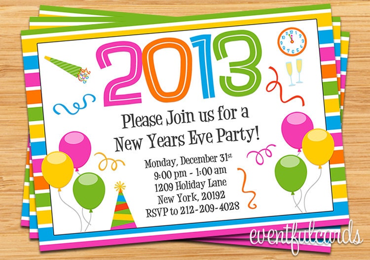 New Years Eve Party Invitation Il_170x135