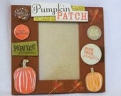 Fall Autumn Pumpkin Patch Picture Photo Frame