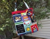 Girls Tote Bag, School Tote, Dance Class Bag, Dolls Diaper Bag