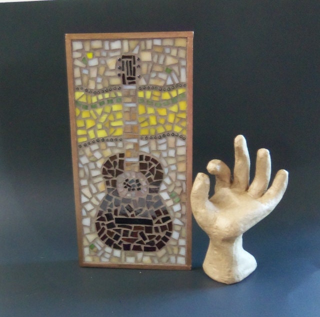 AcCuStiC GuiTar ArT GlAsS MoSaiC