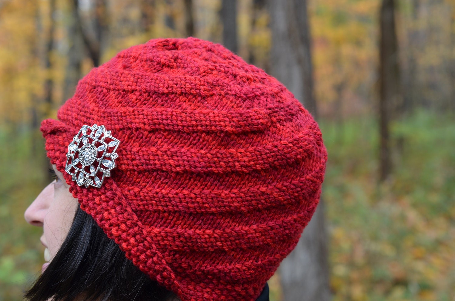 Flossie Hat Knitting Pattern: A 1920s Style Hat