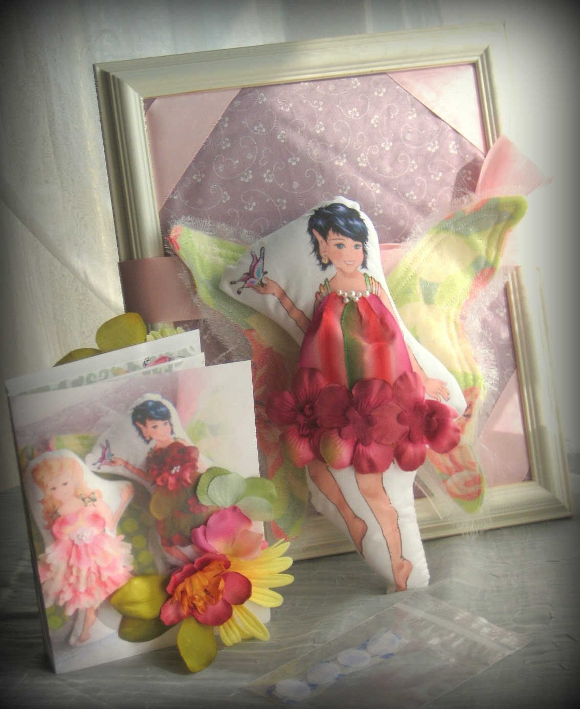 Fairy Fashion Book Set with Willow - 9" Fairy Willow, A Fairy Fashion, and a Fairy Fashion Book