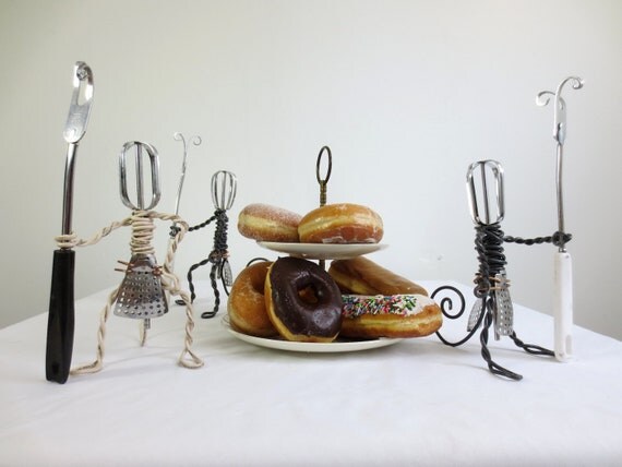 The Elite  Kitchen Guard, A Trio of Beater Monkeys Repurposed Odditites